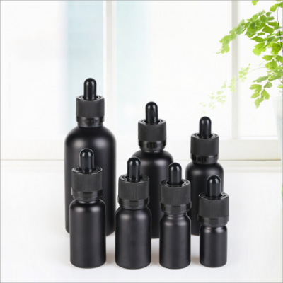 5-100ml black scrub oil bottle