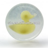 Custom wholesale whitening glycerin  bath transparent toilet soap natural beauty promotional soap