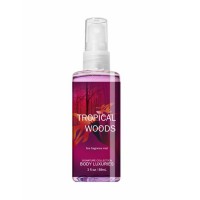 Body Luxuries Brand Tropical Woods scent 88ml GMP Approval Private label body spray for beauty