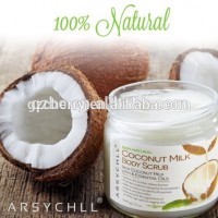 Private label coconut honey best body exfoliator