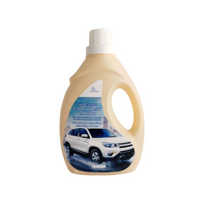 touchless wax herbal organic natural car shampoo 2L washing liquid foam snow